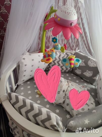 Мобиль на кроватку с проектором