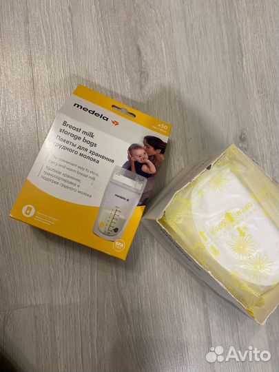 Пакеты для хранения грудного молока Medel