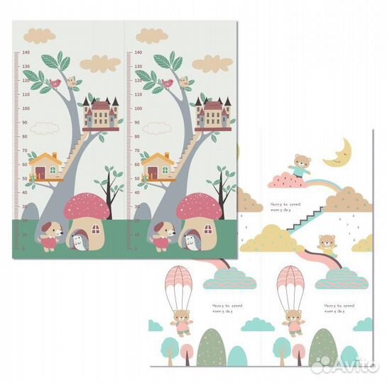 Детский коврик для игр XPE (термоковрик)