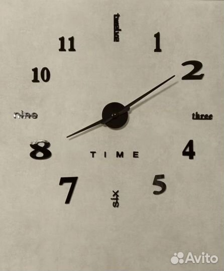 3d настенные часы