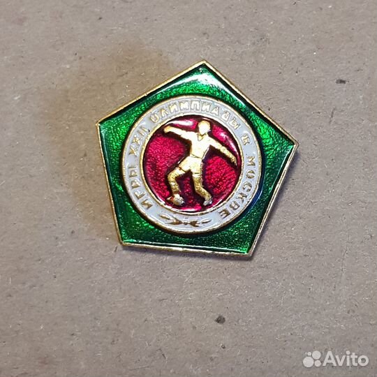 Значки СССР спорт олимпиада