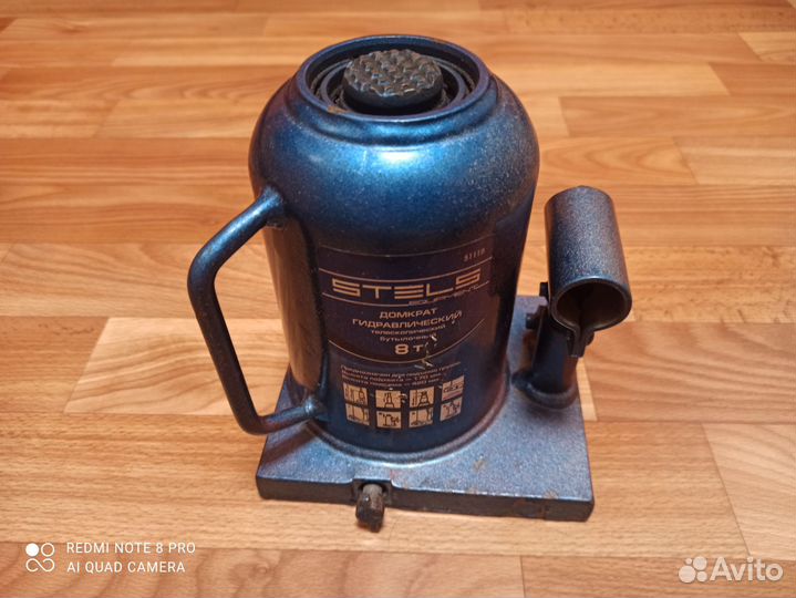 Бутылочный домкрат stels 51 118