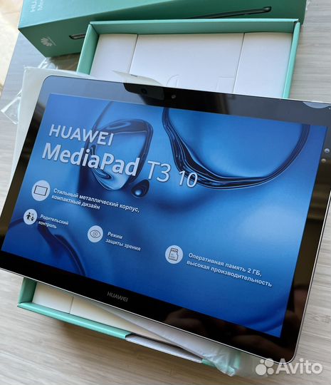 Новый планшет Huawei MediaPad T3 10 + чехол