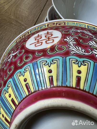 Китайские чаши пиалы фарфор винтаж