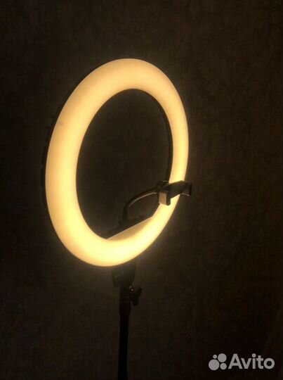 Свет для съемки кольцевая лампа