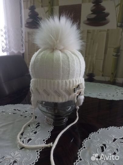 Шапка зимняя для девочки