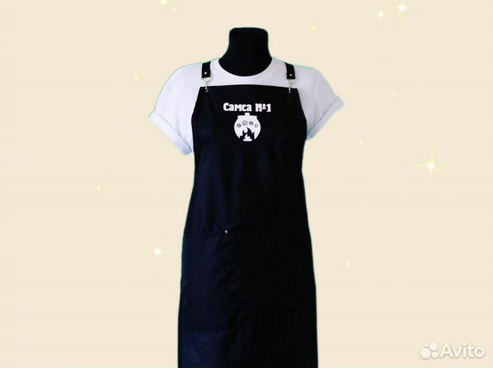 Фартук для кафе с логотипом