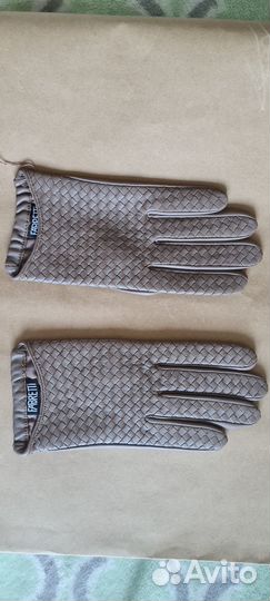 Перчатки женские из натуральной кожи