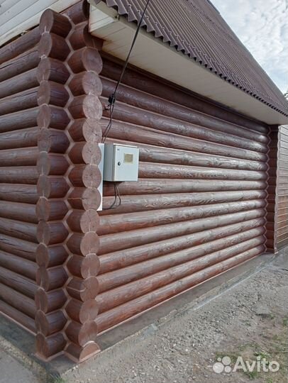 Шлифовка Герметизация тёплый шов,покраска