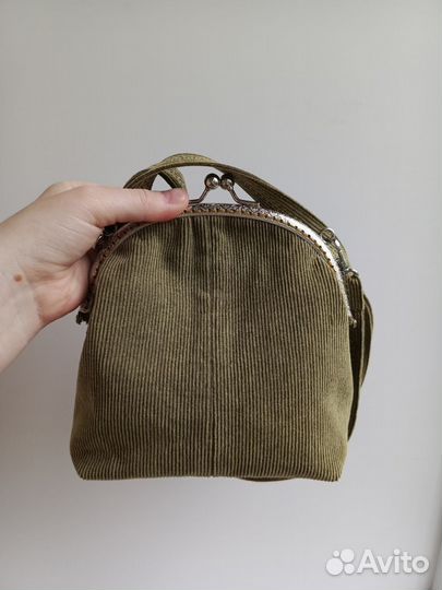 Сумка на фермуаре