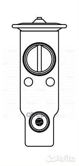 Клапан расш. кондиционера (трв) ltrv1951 luzar