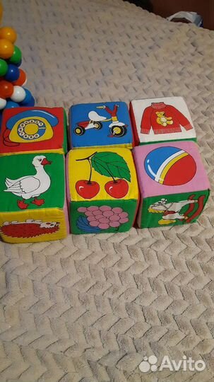 Развивающие игрушки пакетом