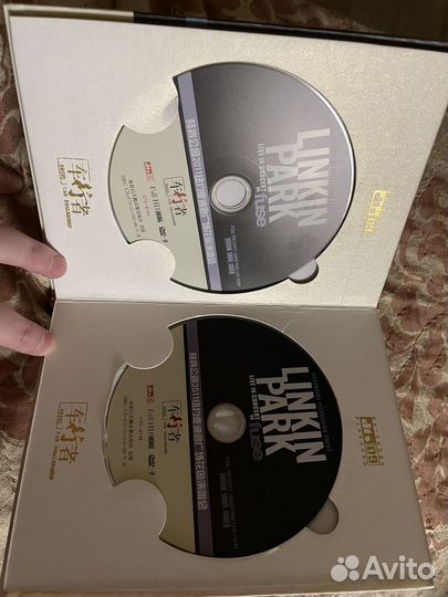 Диски концерта Linkin Park