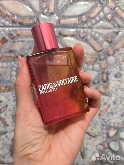 Духи женские zadig&voltaire This is love 30 мл