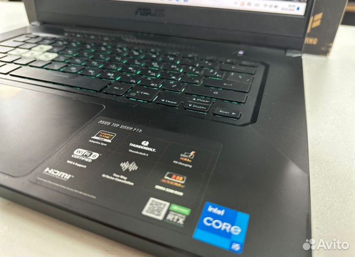 Игровой ноутбук Asus i5-11300H RTX3050 144HZ