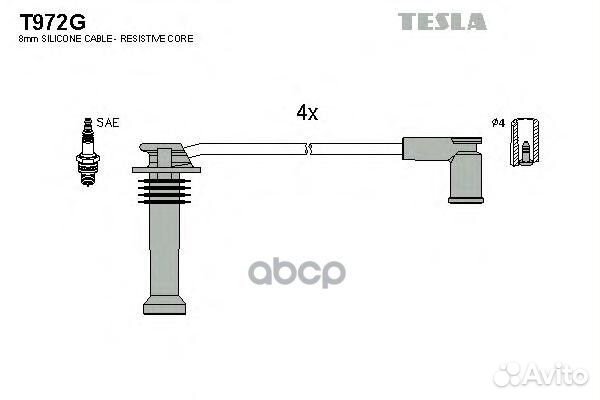 T972G-TSL к-кт проводов Ford Fiesta/Focus, Maz