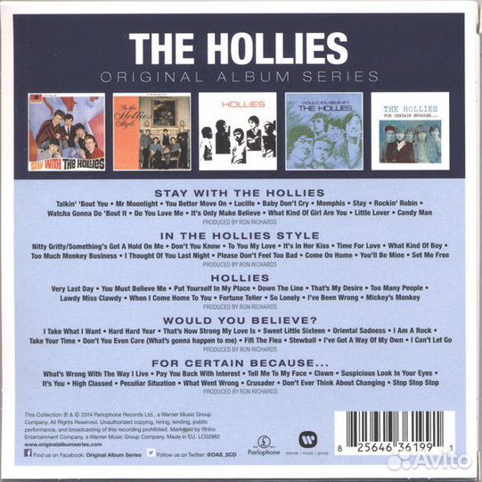 Hollies - Original Album Series (5CD)