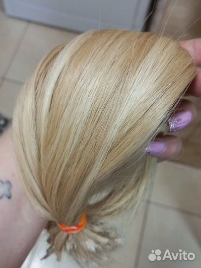 Волосы для наращивания 30см 150капсул. Hair shop