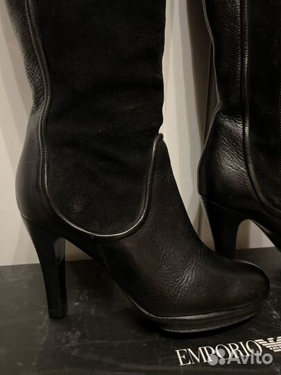 Сапоги женские зимние Emporio Armani