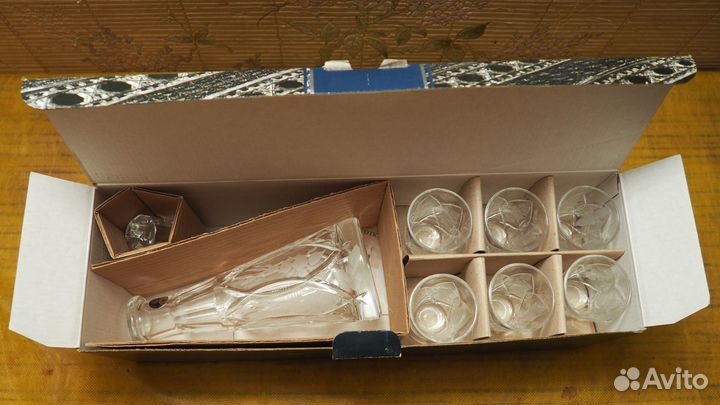 Сервиз «Нежность», дятьковский хрусталь