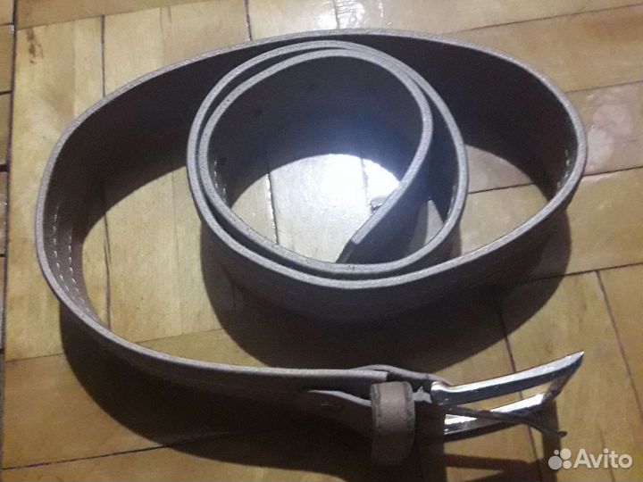 Мужской кожаный ремень