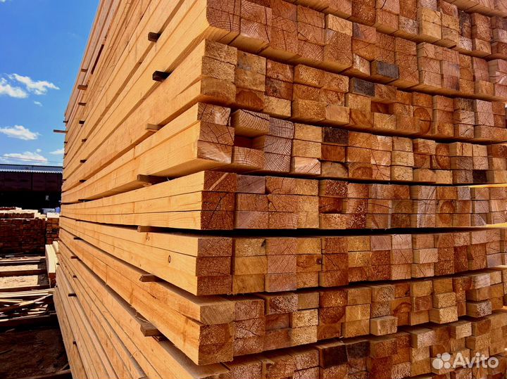 Доска обрезная 25х100х6000мм от производителя