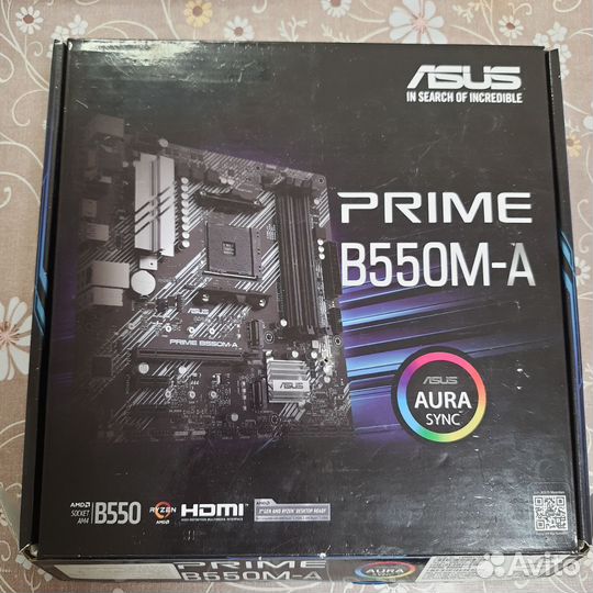 Материнская плата am4 b550m