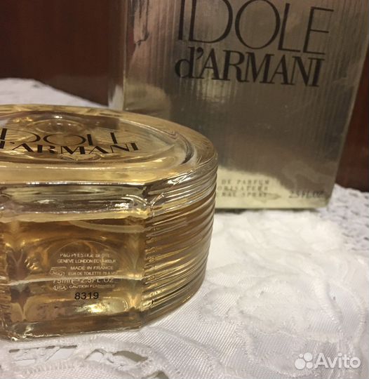 Духи из личного Idole d’Armani духи и флаконы