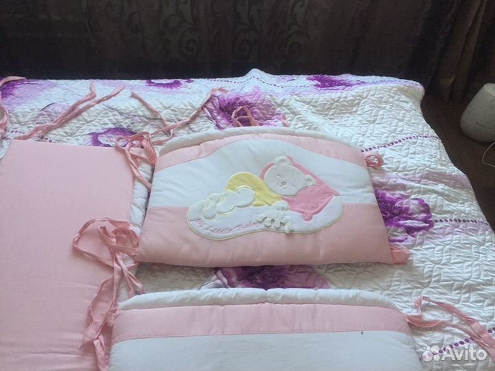 Бортики в кровать для вашей принцессы + балдахин