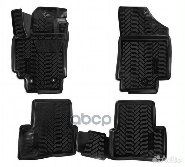 Ковры для Hyundai Creta (16) 4 шт. (крепеж)