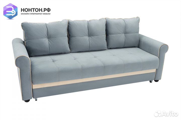 Диван еврокнижка Верона серый