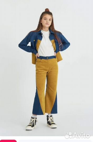 Брюки на девочку 128