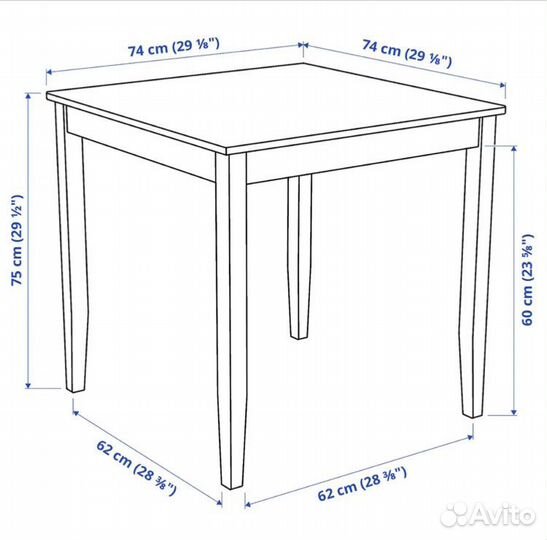 Стол Лерхамн IKEA новый в упаковке