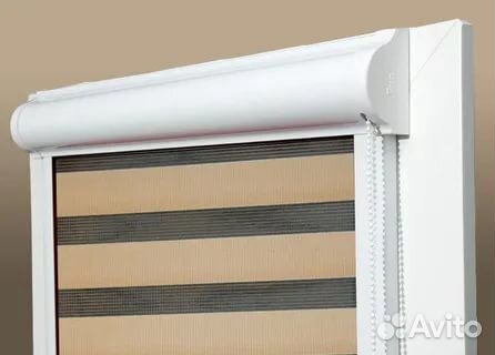 Рулонные шторы День-Ночь в коробе