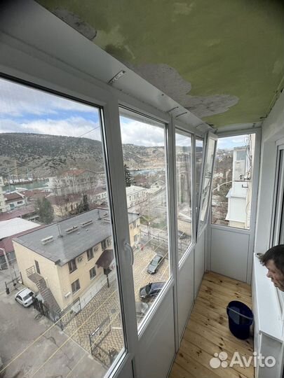 Балкон с выносом или лоджия пластиковая