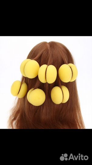 Бигуди из губки