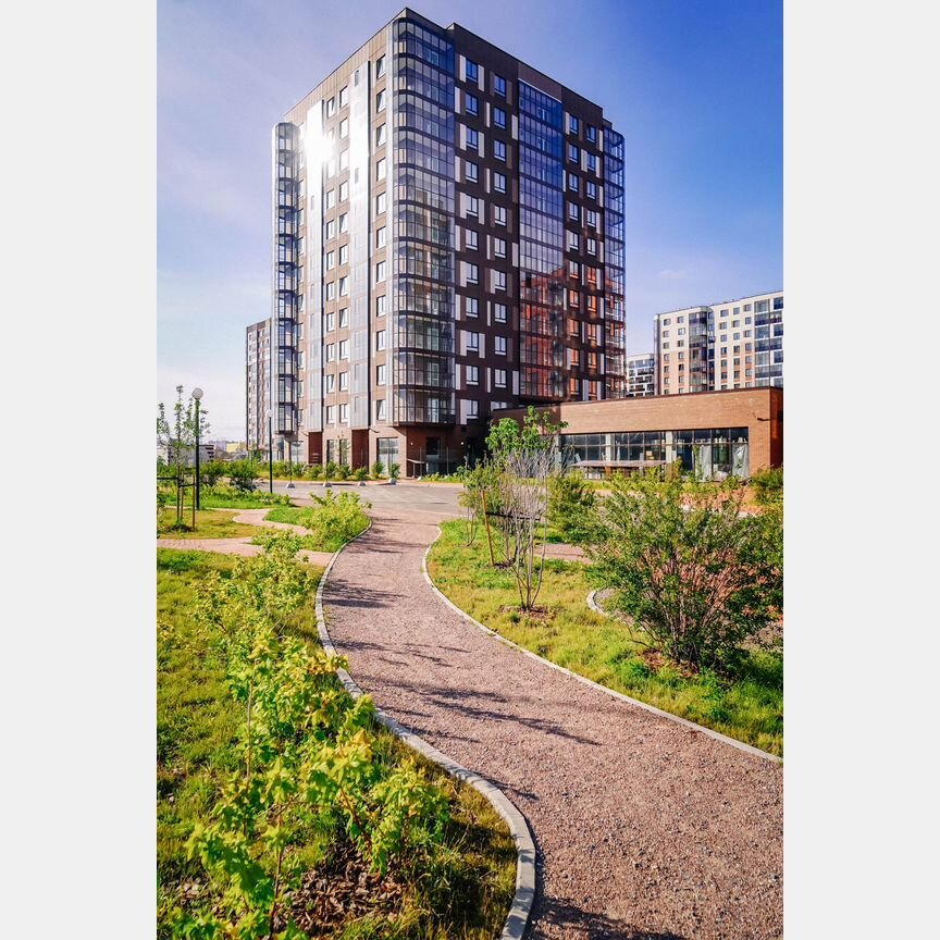1-к. квартира, 39 м², 2/12 эт.