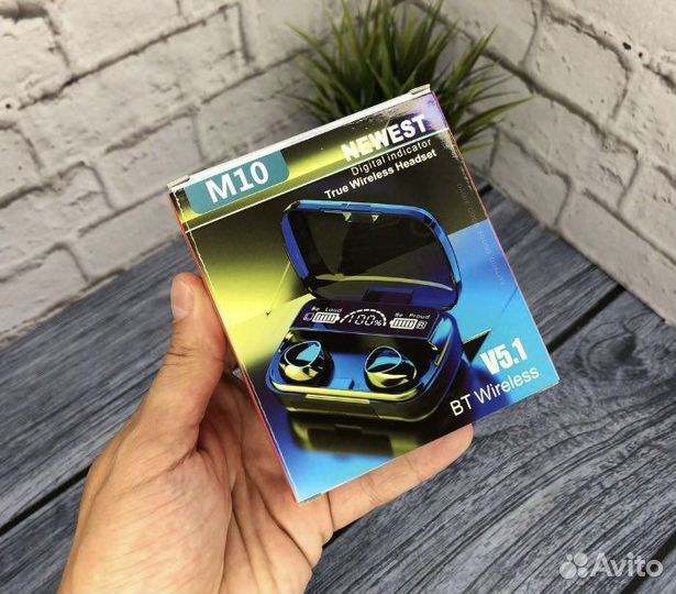 Беспроводные наушники tws m10