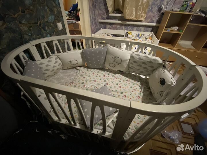 Детская кровать до 3-4 лет