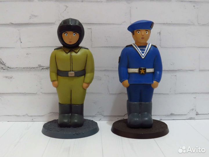 Солдатики Технолог и Дутыши покрашенные