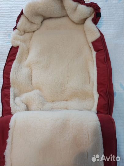 Конверт зимний из овчины