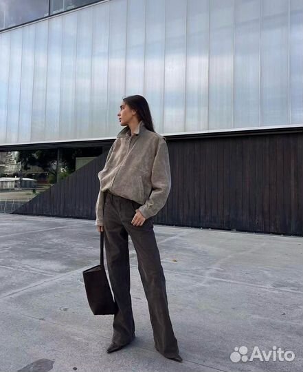 Замшевая куртка The Row