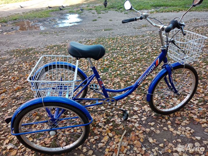 Трехколесный велосипед для взрослых