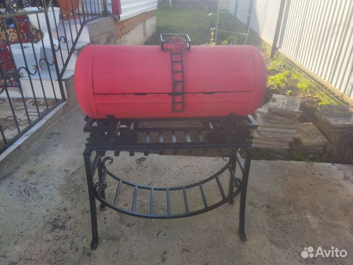 Мангал из газового баллона