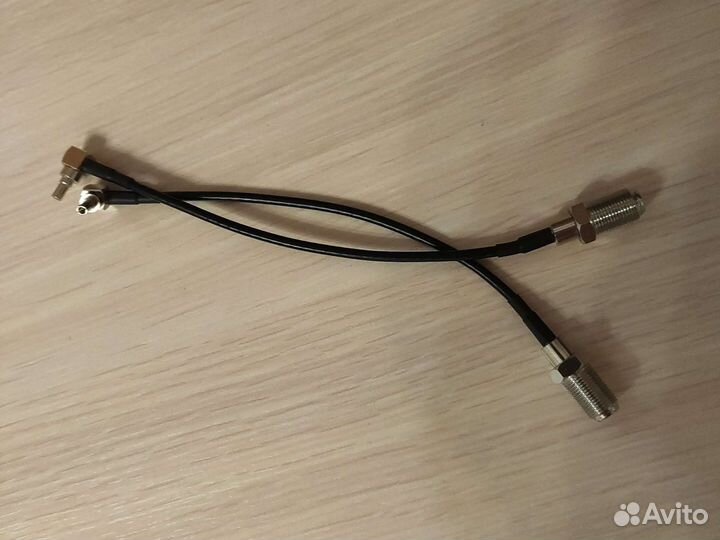 Пигтейл CRC9(male) -F (female), длина 250мм