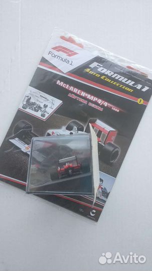 McLaren MP4/4 Айртон Сенна(1988) 1/43 с журналом