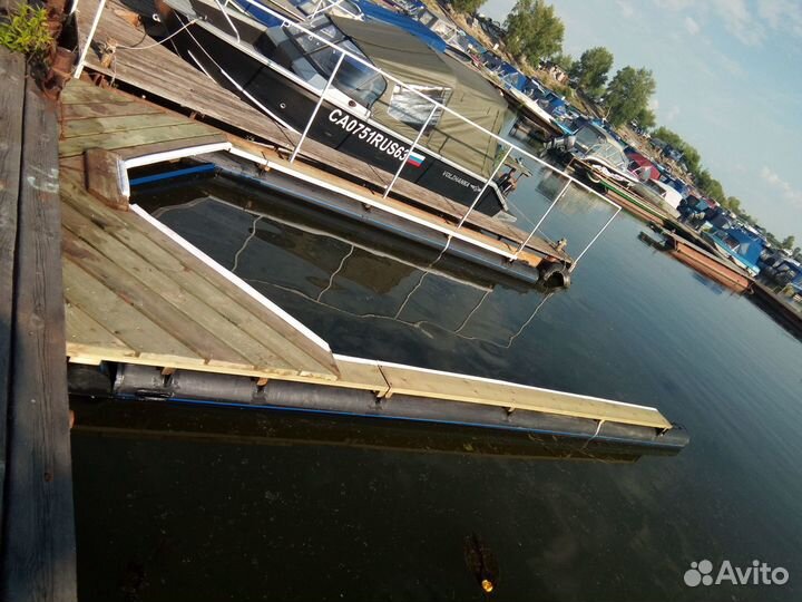 Понтон-паук для катера, сборный причал (м)