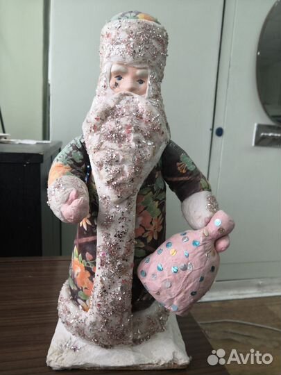 Ватный дед Мороз СССР