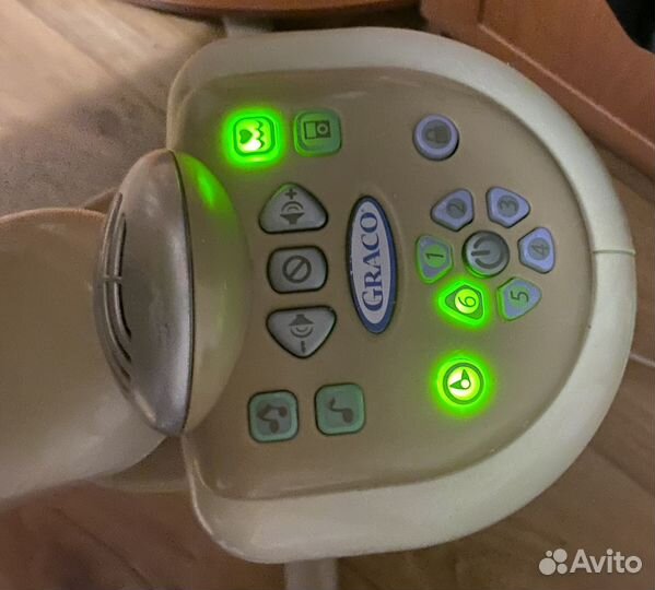 Электрокачели graco