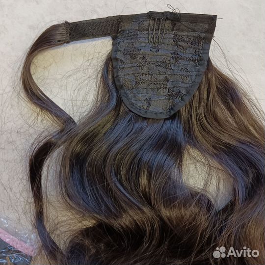 Шиньон хвост новый